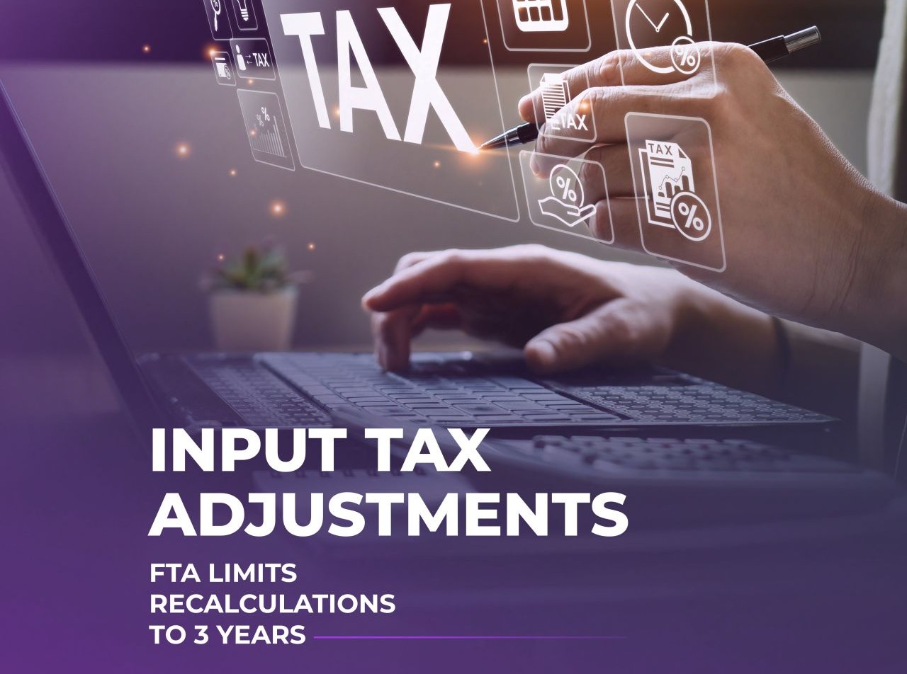 Input Tax Adjustments