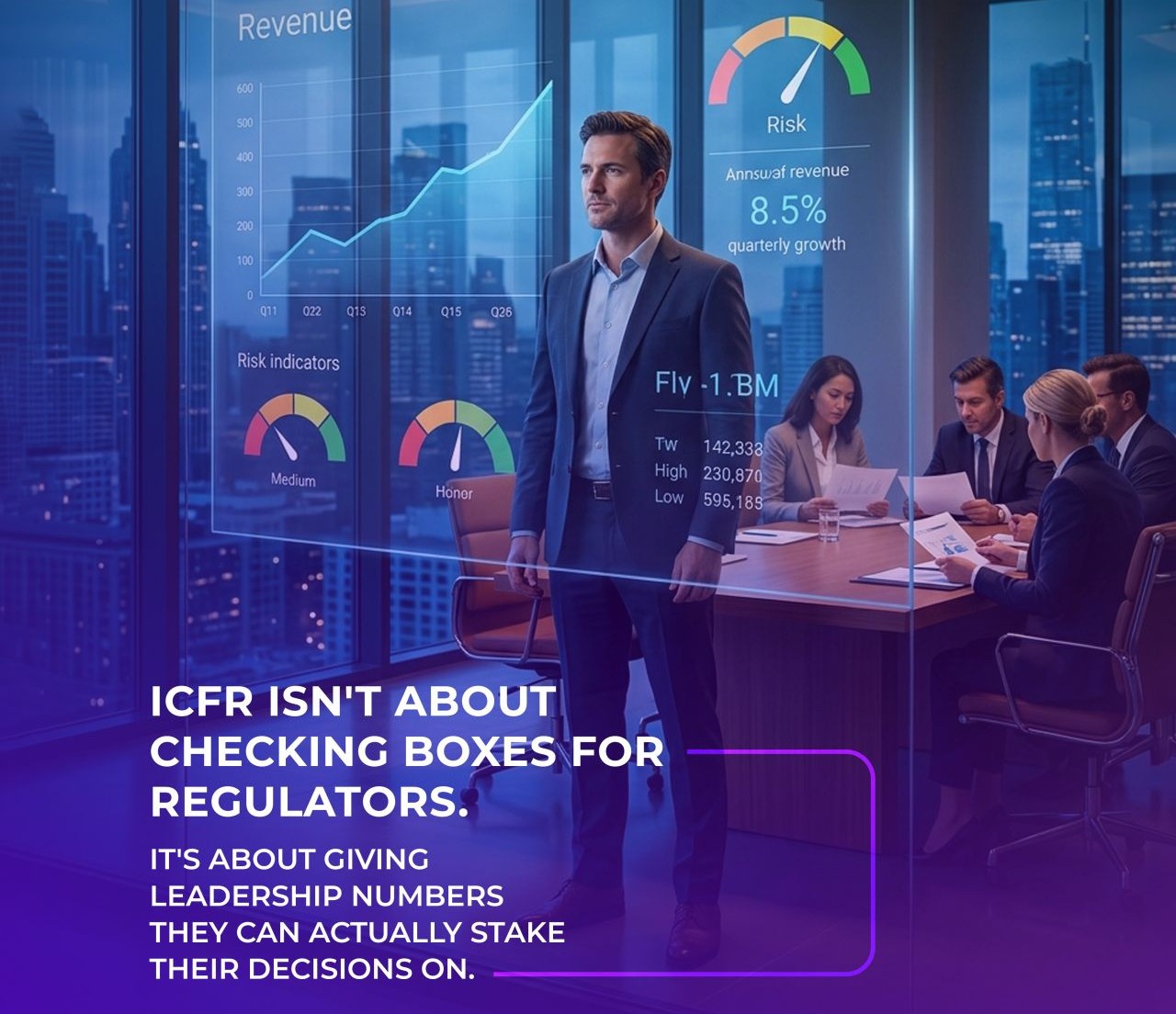 ICFR isnt about checking boxes for regulators