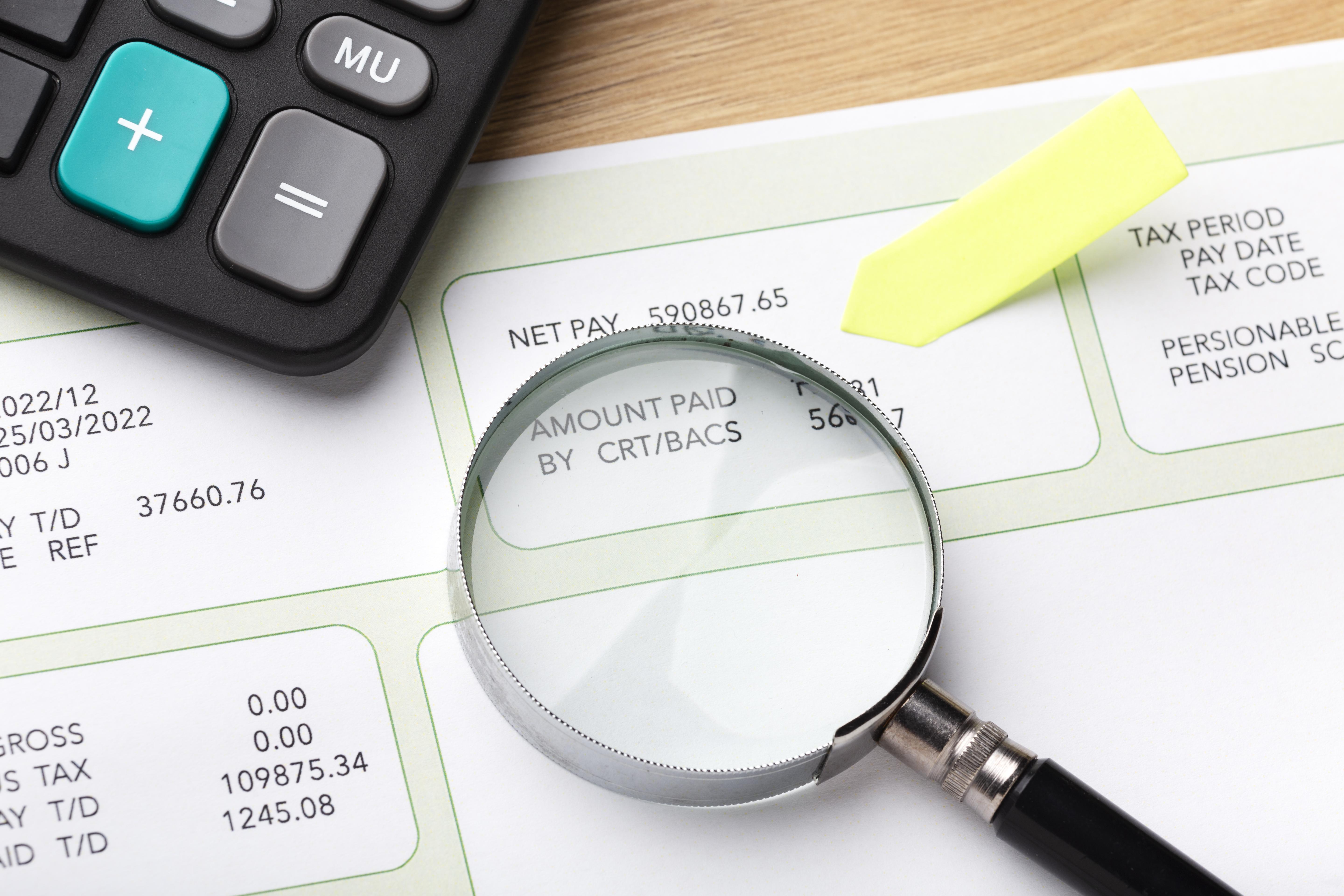 Consultants reviewing audit reports